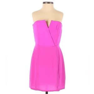 Naven Pink Silk mini dress